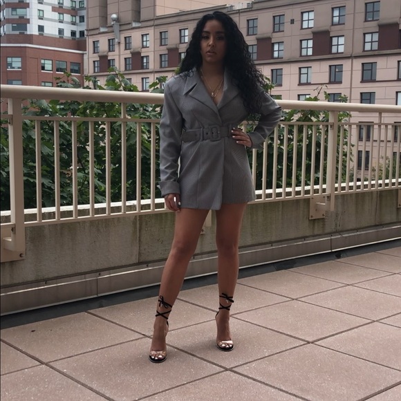 blazer dress express